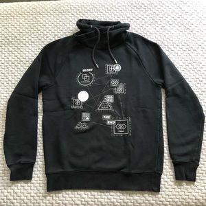 H&M black sweater // Small